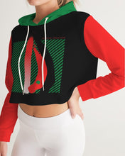 Load image into Gallery viewer, Dragon of the Motherland Women's Cropped Hoodie