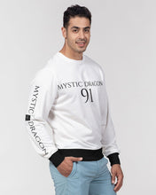Load image into Gallery viewer, Yin Yang Dragon Men's Classic French Terry Crewneck Pullover