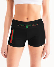 Load image into Gallery viewer, Dragon of the Motherland Women's Mid-Rise Yoga Shorts