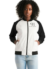 Load image into Gallery viewer, Yin Yang Dragon Women's Bomber Jacket