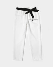 Load image into Gallery viewer, Yin Yang Dragon Women's Belted Tapered Pants
