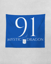 Load image into Gallery viewer, True Blue Dragon Tapestry 60"x51"