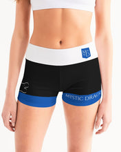 Load image into Gallery viewer, Dragon Magician Women's Mid-Rise Yoga Shorts