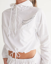 Load image into Gallery viewer, Yin Yang Dragon Women's Cropped Windbreaker