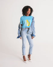 Load image into Gallery viewer, Dragon Charge Women's Lounge Cropped Tee