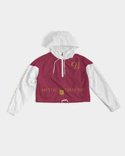 Load image into Gallery viewer, Royal Dragon Women's Cropped Windbreaker