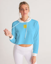 Load image into Gallery viewer, Dragon Charge Women's Cropped Hoodie