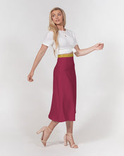 Load image into Gallery viewer, Royal Dragon Women's A-Line Midi Skirt