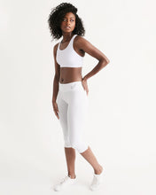 Load image into Gallery viewer, Yin Yang Dragon Women's Mid-Rise Capri