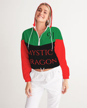 Load image into Gallery viewer, Dragon of the Motherland Women's Cropped Windbreaker