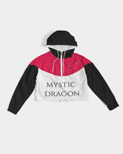 Load image into Gallery viewer, Atlanta Dragon Women's Cropped Windbreaker