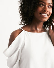 Load image into Gallery viewer, Yin Yang Dragon Women's Open Shoulder A-Line Dress