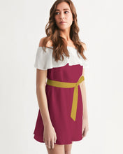 Load image into Gallery viewer, Royal Dragon Women's Off-Shoulder Dress