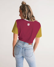 Load image into Gallery viewer, Royal Dragon Women's Twist-Front Cropped Tee