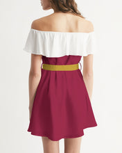 Load image into Gallery viewer, Royal Dragon Women's Off-Shoulder Dress