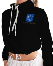 Load image into Gallery viewer, Dragon Magician Women's Cropped Windbreaker