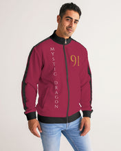 Load image into Gallery viewer, Royal Dragon Men's Stripe-Sleeve Track Jacket