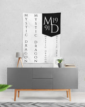 Load image into Gallery viewer, Yin Yang Dragon Tapestry 60"x80"