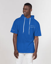 Load image into Gallery viewer, True Blue Dragon Men's Premium Heavyweight Short Sleeve Hoodie