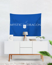 Load image into Gallery viewer, True Blue Dragon Tapestry 80"x60"