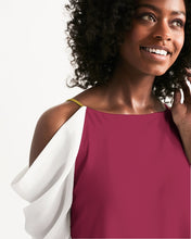 Load image into Gallery viewer, Royal Dragon Women's Open Shoulder A-Line Dress