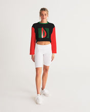 Load image into Gallery viewer, Dragon of the Motherland Women's Cropped Sweatshirt