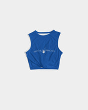 Load image into Gallery viewer, True Blue Dragon Women's Twist-Front Tank