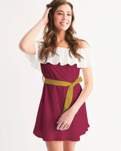 Load image into Gallery viewer, Royal Dragon Women's Off-Shoulder Dress