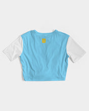 Load image into Gallery viewer, Dragon Charge Women's Twist-Front Cropped Tee