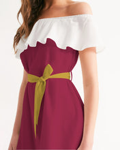 Load image into Gallery viewer, Royal Dragon Women's Off-Shoulder Dress