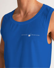 Load image into Gallery viewer, True Blue Dragon Men's Sports Tank