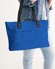 Load image into Gallery viewer, True Blue Dragon Stylish Tote