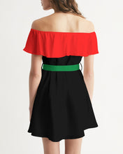 Load image into Gallery viewer, Dragon of the Motherland Women's Off-Shoulder Dress