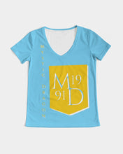 Load image into Gallery viewer, Dragon Charge Women's V-Neck Tee