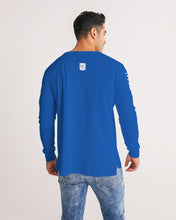 Load image into Gallery viewer, True Blue Dragon Men's Long Sleeve Tee