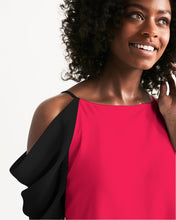 Load image into Gallery viewer, Atlanta Dragon Women's Open Shoulder A-Line Dress