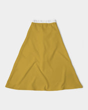 Load image into Gallery viewer, Golden Dragon Women's A-Line Midi Skirt