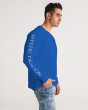 Load image into Gallery viewer, True Blue Dragon Men's Long Sleeve Tee