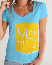 Load image into Gallery viewer, Dragon Charge Women's V-Neck Tee