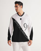 Load image into Gallery viewer, Yin Yang Dragon Men's Long Sleeve Sports Jersey