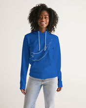 Load image into Gallery viewer, True Blue Dragon Women's Hoodie