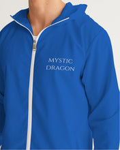 Load image into Gallery viewer, True Blue Dragon Men's Windbreaker