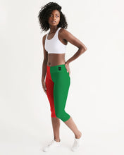 Load image into Gallery viewer, Dragon of the Motherland Women's Mid-Rise Capri