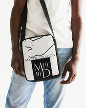 Load image into Gallery viewer, Yin Yang Dragon Messenger Pouch