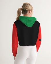Load image into Gallery viewer, Dragon of the Motherland Women's Cropped Hoodie