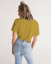 Load image into Gallery viewer, Golden Dragon Women's Twist-Front Cropped Tee
