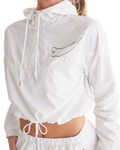 Load image into Gallery viewer, Yin Yang Dragon Women's Cropped Windbreaker