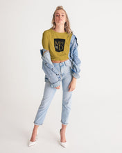 Load image into Gallery viewer, Golden Dragon Women's Twist-Front Cropped Tee
