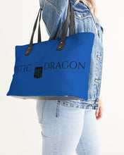 Load image into Gallery viewer, True Blue Dragon Stylish Tote