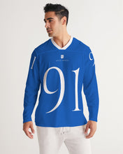 Load image into Gallery viewer, True Blue Dragon Men's Long Sleeve Sports Jersey